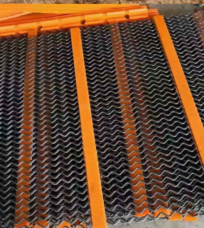 波浪形防堵筛网
